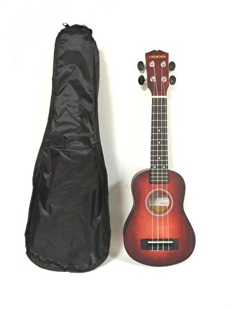 UKULELE 21" MAT KIRMIZI