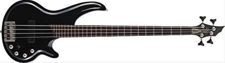 BAS GİTAR CURBOW, SİYAH, Bartolini MK1-4