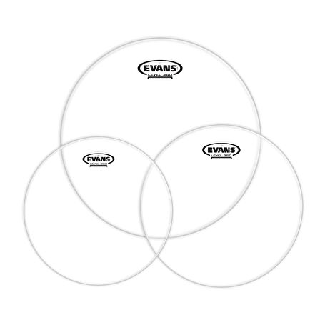 DERİ SETİ 12+13+16 G2 TOM CLEAR STANDART KİT ÇİFT 