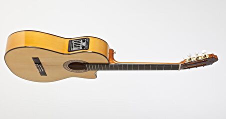 FLAMENCO ELEKTRO KLASİK GİTAR SPAIN CUTAWAY ELK. :