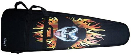 ELEKTRO GİTAR, GIGBAG, SİYAH, 2 X Mighty Mite Humb