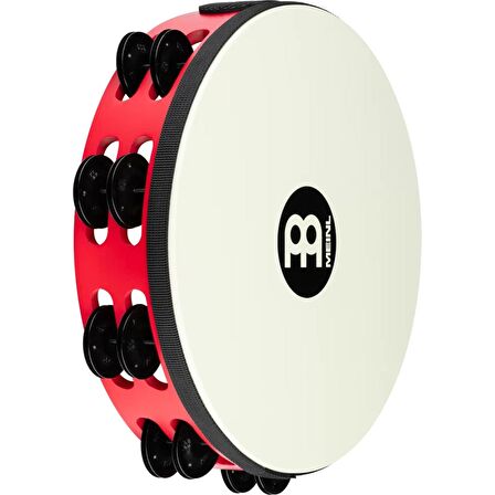 Meinl TAH2BK-R-TF Traditional Wood Frame Steel Jingles 2 Rows 10