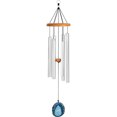 Meinl Sonic Energy BAMC29S Blue Agate Meditation 432 Hz - 29" Chime (Silver)