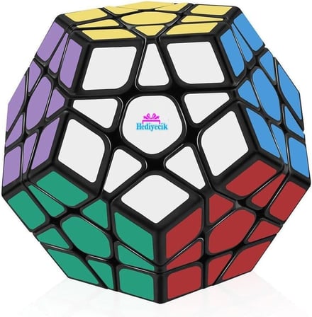 Hediyecik Speed Megaminx Skewb 2'Li Zeka Küpü Akıl Küpü Rubik Küp Set