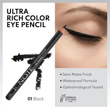 Black Smokey Eye Pencil Göz Kalemi 01