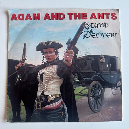 Adam And The Ants – Stand & Deliver! Dönem Baskı 45 lik Plak