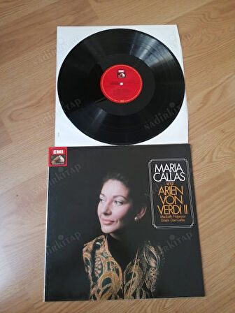 MARIA CALLAS -SINGS VERDI ARIAS II - 1959 ALMANYA  BASIM LP ALBÜM