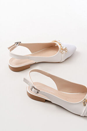 İNF-120 Beyaz Cilt Babet