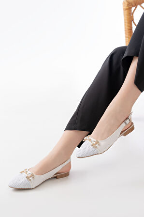 İNF-120 Beyaz Cilt Babet