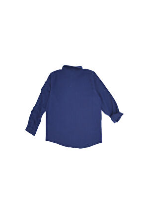 Erkek Çocuk Organik Pamuklu %100 Cotton Gömlek