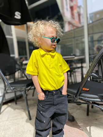 Polo Yaka Çocuk Tişört