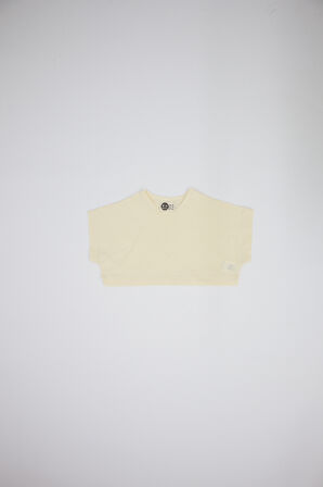 Kız Çocuk %100 Cotton Basıc Pamuklu Crop Top