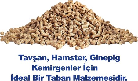 Bonny Nice Doğal Çam Pelet Hamster Kafes Altlığı 5 Kg 10 Lt (1 Adet)