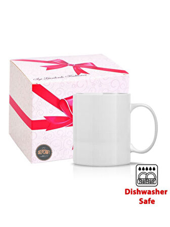DeepCraft Eğlenceli Güzel Sözler Kupa Hediyelik Kupa 300ML