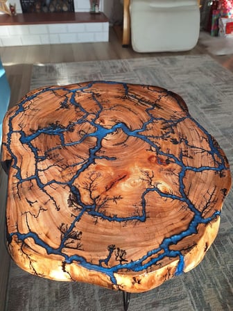 Ultra Şeffaf Epoksi Reçine 6 Kg Hobi Sanat Tepsi Magnet Ahşap