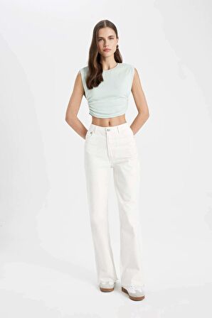 DeFacto Slim Fit Dar Kesim Bisiklet Yaka Basic Düz Kolsuz Tişört A9420AX24SPGN1114