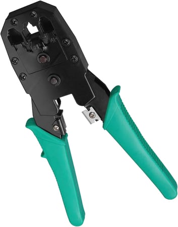 S-Link LN-315 RJ-45/RJ-12/RJ-11 (8P8C/RJ-45, 6P6C/RJ-12, 6P4C/RJ-11) Kablo Sıyırıcı ile Birlikte 3'lü Modüler Sıkma Pensesi Üçlü Pense