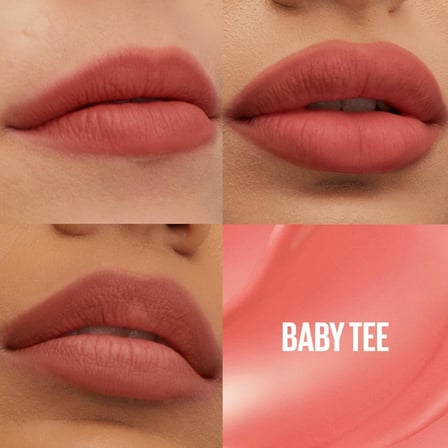 Maybelline New York Super Stay Teddy Tint Uzun Süre Kalıcı Likit Mat Tint 25 Baby Tee