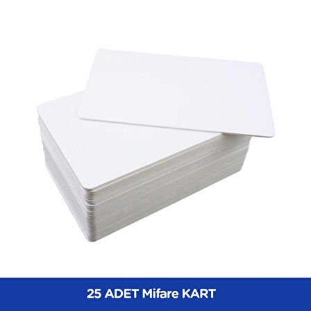 25 Adet SARKEY SR-621 Mifare Kart - Rfıd Tag - Göstergeç - 13,56 Mhz