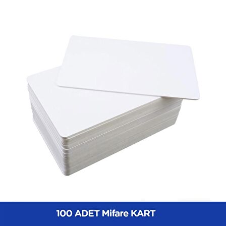 100 Adet SARKEY SR-621 Mifare Kart - Rfıd Tag - Göstergeç - 13,56 Mhz