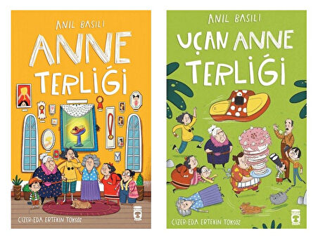 Anıl Basılı Uçan Anne Terliği + Anne Terliği (2 Kitap)