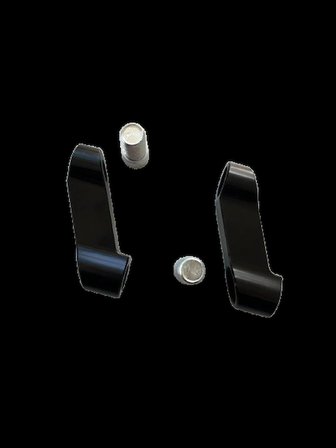 Üniversal Ayna Uzatma Genişletme Aparatı Siyah 10mm Düz Diş Pcx