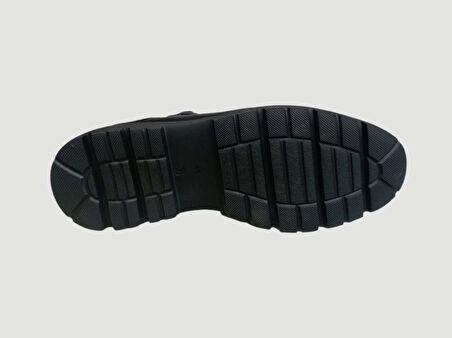 BİCANLAR 33284 ERKEK OXFORD EVA TABAN TOKALI DERİ AYAKKABI SİYAH