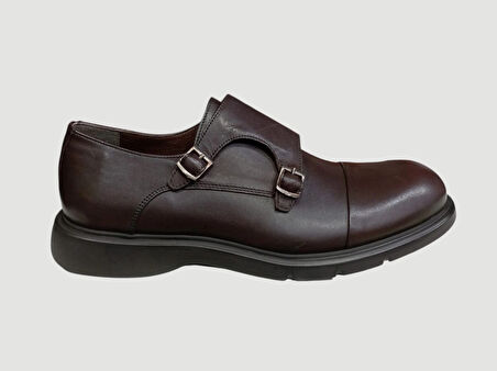 BURÇ B-33295 ERKEK TOKALI DERİ AYAKKABI