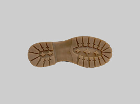 BURÇ 44353 KADIN DERİ OXFORD AYAKKABI TABA