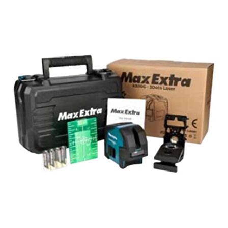 Max Extra 8300G 3 Nokta Yeşil Lazer Hizalama Cihazı