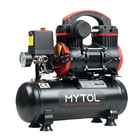 Mytol MYK0061 1.0 Hp 6 lt Yüksek Hızlı Hava Kompresörü