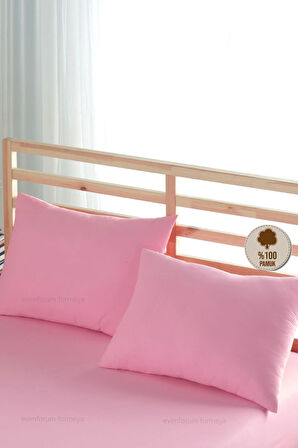 Formeya Ranforce %100 Pamuk Yastık Kılıfı 2 Adet 50*70 Kapaklı