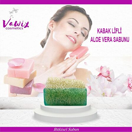 Kabak Lifli Aloe Vera Sabunu