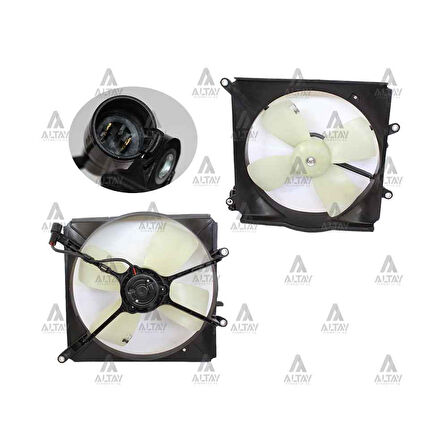 FAN RADYATÖR COROLLA  88-92