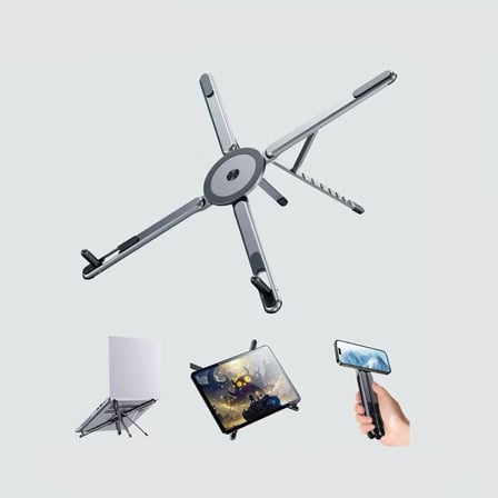 Ayarlanabilir Manyetik MacBook Notebook Standı, Çok Fonksiyonlu, MacBook ile Uyumlu