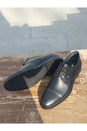 Erkek Yazlık Kundura İç Dış Hakiki Deri Poli Hafif Taban Bağlı