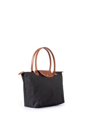 Glondy Lusso Kadın Omuz Çantası Siyah Su İtici Günlük Katlanabilir Tasarım