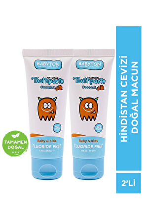 Hindistan Cevizi Doğal Macun 2'li Set 50 gr x2
