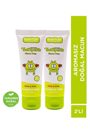Aromasız Doğal Macun 2'li Set 50 gr x2