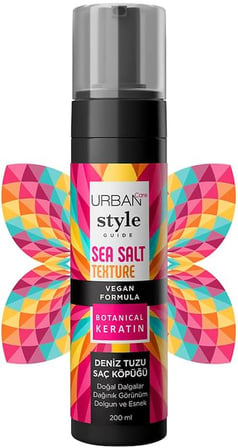 Style Guide Deniz Tuzu Doğal Dalga Sağlayan Şekillendirici Saç Köpüğü 200 ml- Vegan