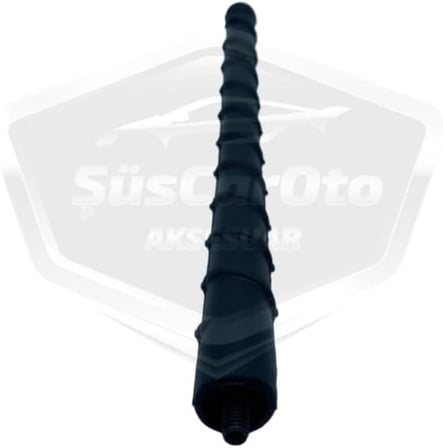 Hyundai Kia Anten Çubuğu Tavan Anteni Kısa Dişli Çubuk Anten 18 Cm Siyah