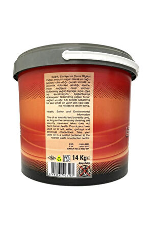 Kırmızı Gres 14kg Kova 2021 Imalat