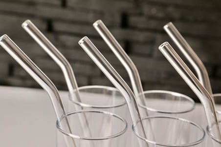Orret Home Cam Pipet, 6'lı Eğimli Cam Pipet