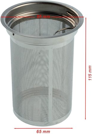 Çay Makinesi Metal Demlik Süzgeci 6.5 x 11.5 cm