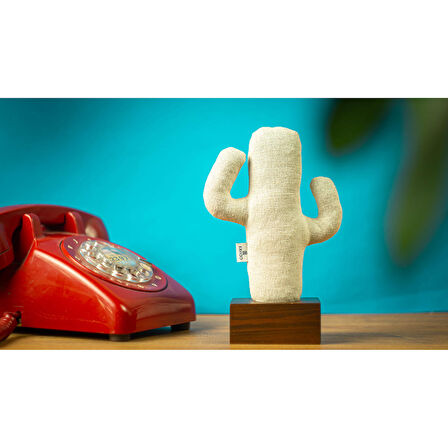 Kayigo Woody Üçlü Ofis Seti Koyu Kahverengi- Bej Kaktüs