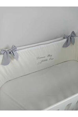  Ege Home Dream Big Little One Nakışlı Süngerli Beşik Yan Koruma 