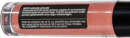 Cosmetics Flawless Lipgloss 01 Nude Touch Nemlendirici Etkili Parlak Ruj, Nude