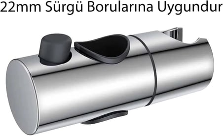 Sürgülü Duşlar Için Ayarlanabilir 22mm Duş Mafsalı Duş Başlığı Tutucu Mafsal