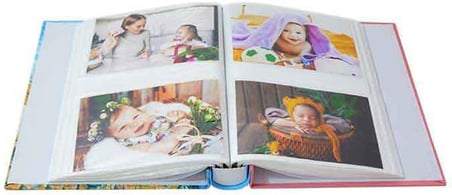 Rabsev RS022 Fotoğraf Albümü 10x15cm 200 Fotoğraf Kapasiteli Yaz Esintisi Desenli Kutulu Albüm