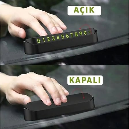Araç Fosforlu Numaratör Aç-Kapa
